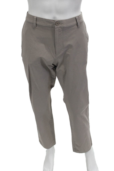 Vineyard Vines Men Chinos Ankle Gray Preppy Button Size 36