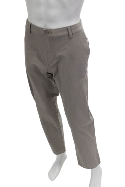 Vineyard Vines Men Chinos Ankle Gray Preppy Button Size 36