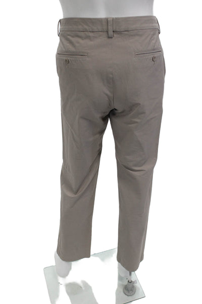 Vineyard Vines Men Chinos Ankle Gray Preppy Button Size 36