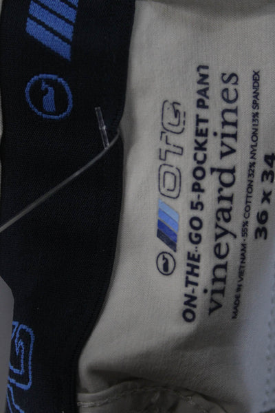 Vineyard Vines Men Chino Pants Gray Size 36