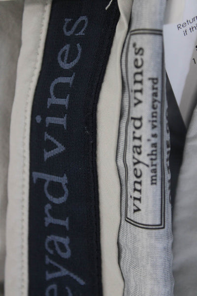 Vineyard Vines Mens Chino Khakis Gray Size 36