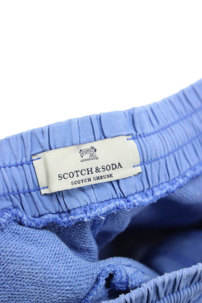 Scotch & Soda Childrens Sweat Shorts Blue Cotton Size 10