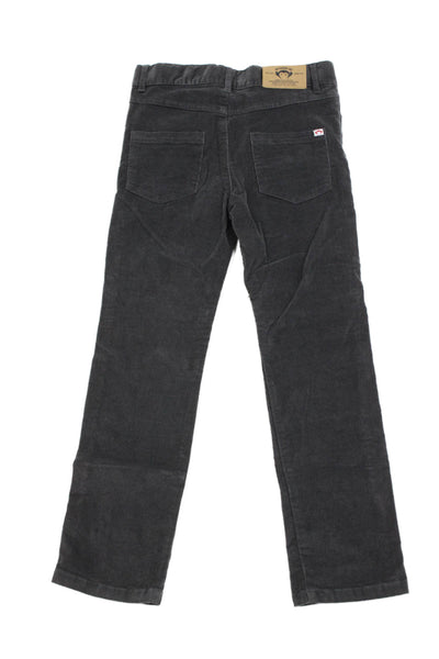 Appaman Childrens Boys Corduroy Pants Grey Cotton Size 10