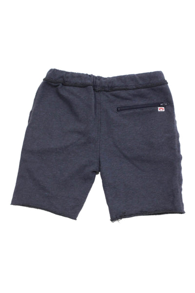 Appaman Childrens Boys Sweat Shorts Navy Blue Cotton Size 7