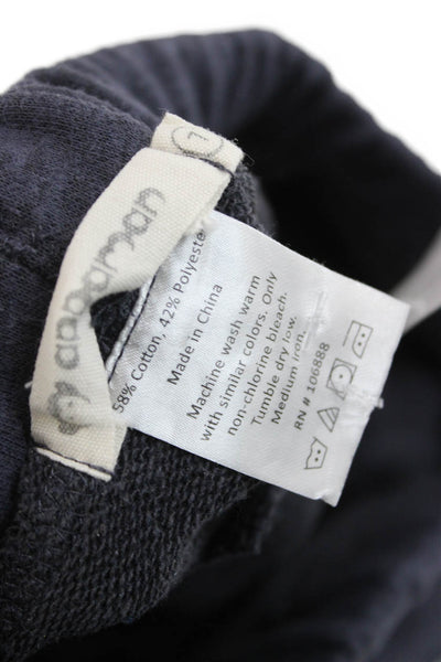 Appaman Childrens Boys Sweat Shorts Navy Blue Cotton Size 7