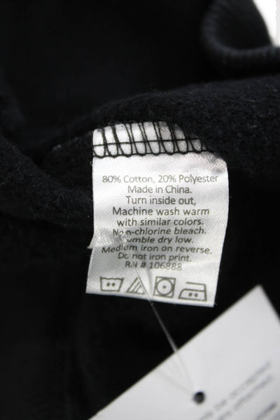 Appaman Childrens Boys Long Sleeves Sweatshirt Black Cotton Size 10