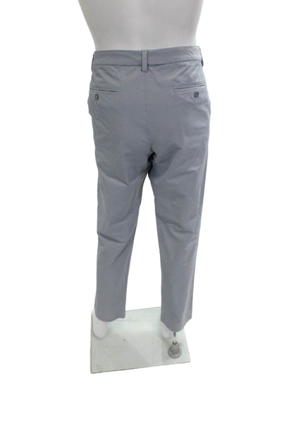 Vineyard Vines Mens Chino Pants Gray Button Inseam 32 Size 36