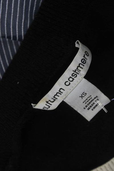 Autumn Cashmere Unisex Beige Cotton Pullover Long Sleeve Pre-Owned Size XS