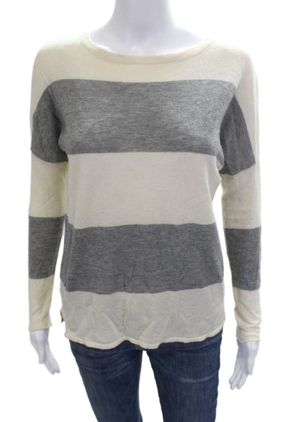 Brochu Walker Unisex Beige Cashmere Pullover Sweater Size PP
