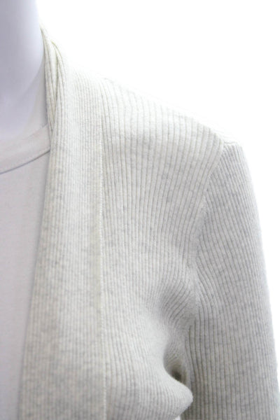 Cotton By Autumn Cashmere Unisex Beige Cardigan Size S