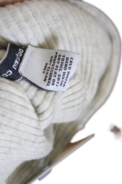 Cotton By Autumn Cashmere Unisex Beige Cardigan Size S