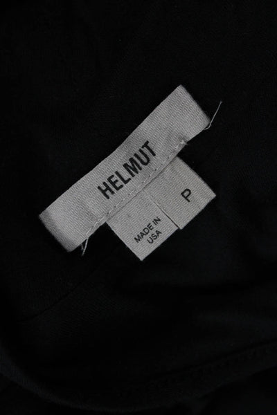Helmut Womens Bodycon Tank Dress Black Sleeveless Designer Size 0P