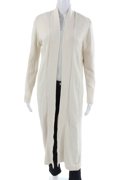 Zara Unisex Cardigan Beige Acrylic Polyester Nylon Long Sleeve Size S