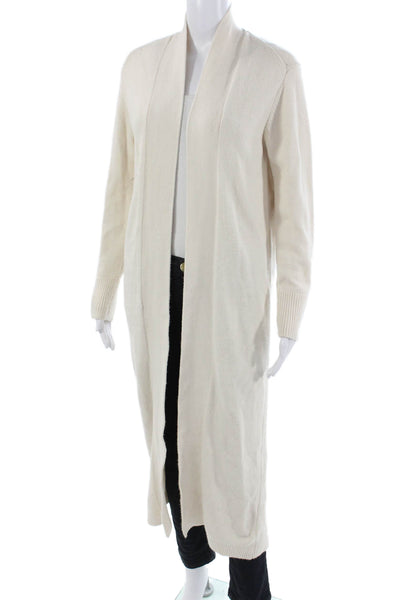 Zara Unisex Cardigan Beige Acrylic Polyester Nylon Long Sleeve Size S