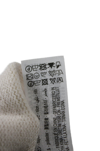 Zara Unisex Cardigan Beige Acrylic Polyester Nylon Long Sleeve Size S