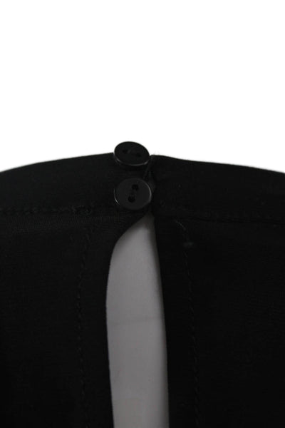 Zara Women Cropped Sleeveless High Neck Tank Black Size M