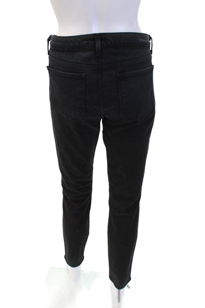 L'Agence Women Ankle Cropped Black Pants Size 30