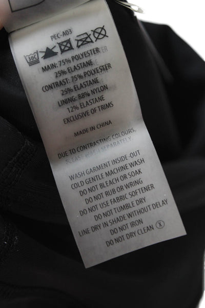 PE Nation Womens Ankle Leggings Black Size XS
