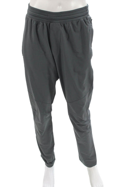Under Armour Mens Jogger Sweatpants Dark Gray Sports Size L