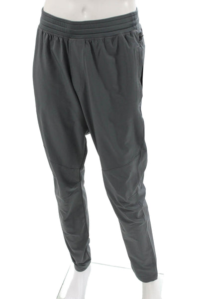 Under Armour Mens Jogger Sweatpants Dark Gray Sports Size L