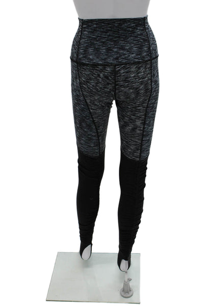 Lululemon Women Ankle Jegging Black Nylon Blend Sports Size 4