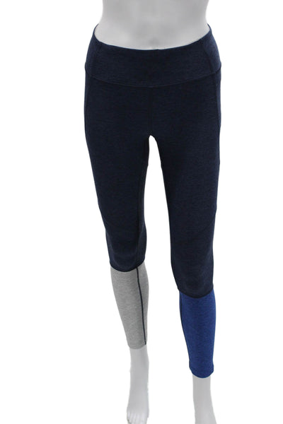 Outdoor Voices Women Capri Leggings Dark Blue Size XS