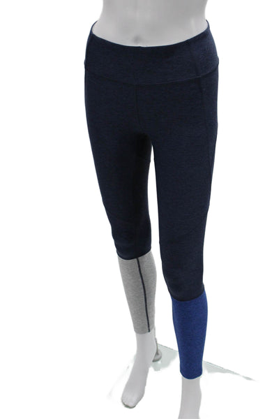 Outdoor Voices Women Capri Leggings Dark Blue Size XS