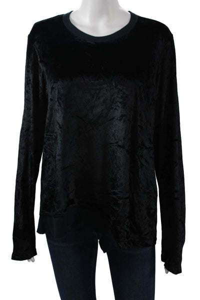 Wilt Unisex Black 90s Pullover Sweater 80% Viscose 20% Polyester Size M