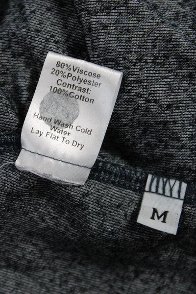 Wilt Unisex Black 90s Pullover Sweater 80% Viscose 20% Polyester Size M