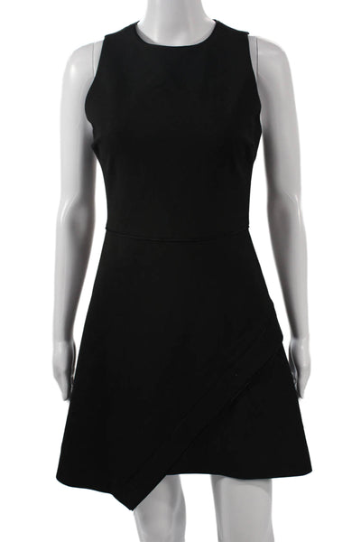 Elizabeth and James Womens A-Line Black Sleeveless Mini Dress Size 2