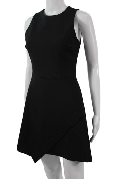 Elizabeth and James Womens A-Line Black Sleeveless Mini Dress Size 2
