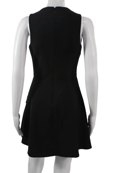 Elizabeth and James Womens A-Line Black Sleeveless Mini Dress Size 2