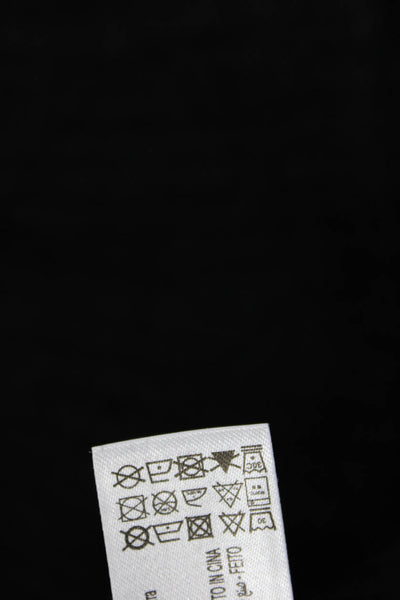 Zara Unisex Black V Neck Cardigan Polyester Acrylic Elastane Size S