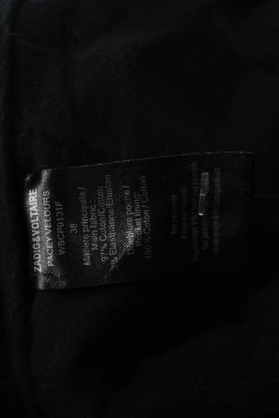 Zadig & Voltaire Women Black Dress Pants Size 38