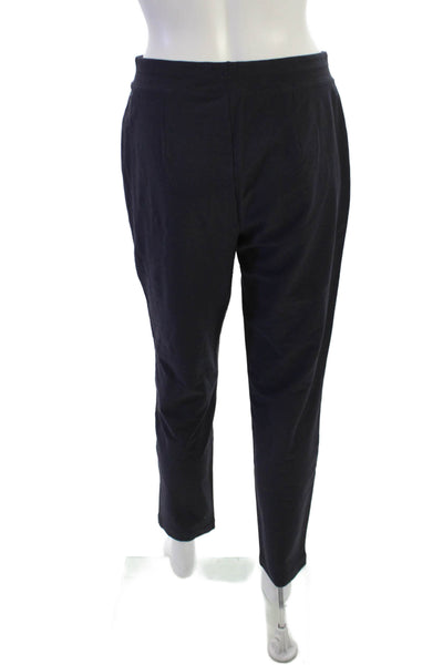 Eileen Fisher Women Cropped Ankle Pants Black Petite Size XS