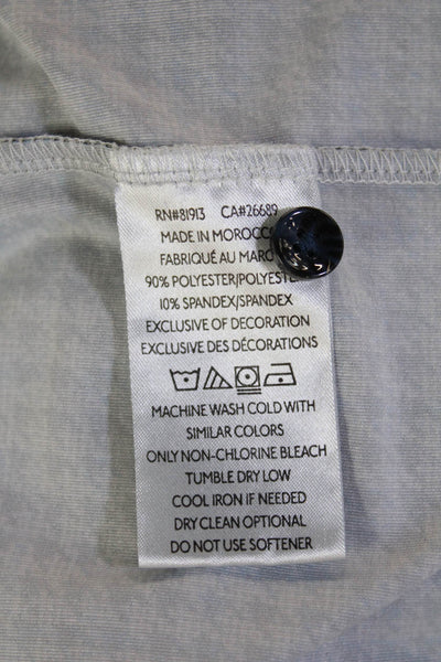 Robert Graham Mens Black Check Point Collar Polo Short Sleeve Size M