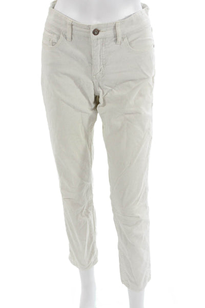 Pilcro and the Letterpress Anthropologie Women Cropped Beige Pants Size 28