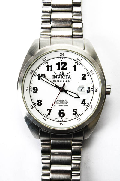 Invicta Mens Stainless Steel Frontier 4111 Automatic Watch 44mm