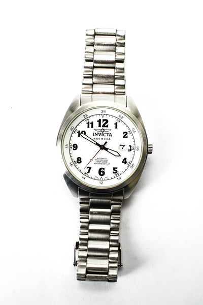 Invicta Mens Stainless Steel Frontier 4111 Automatic Watch 44mm