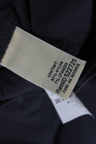 LL Bean Mens Cargo Pants Dark Gray Nylon Spandex Big Tall Size L