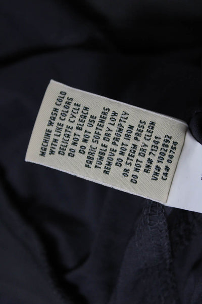 LL Bean Mens Cargo Pants Dark Gray Nylon Spandex Big Tall Size L