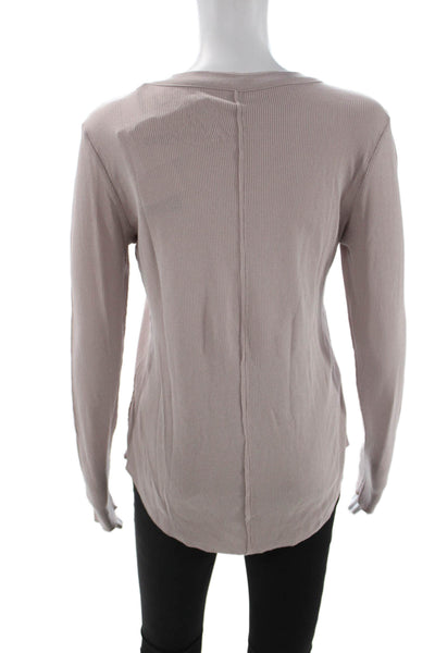 Chaser Womens Basic Graphic Music Crew Neck Long Sleeve T-Shirt Size S