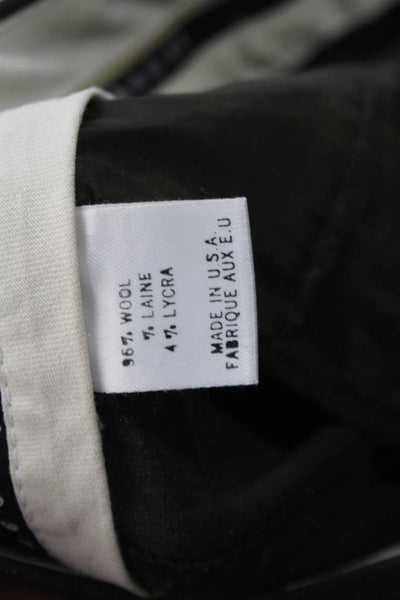 Theory Mens Dress Pants Brown Wool Blend Inseam 30 Size 6