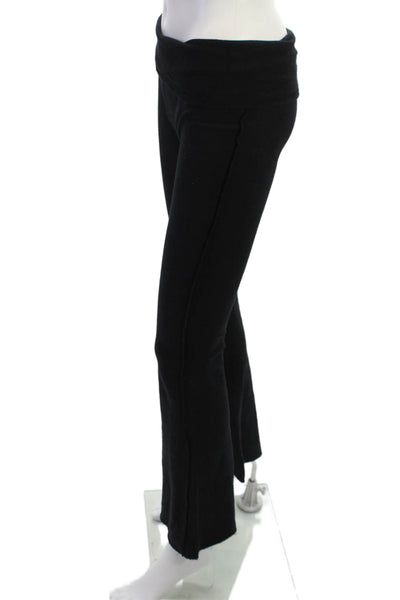 R&R Surplus Women Sweatpants Black Modal Supima Spandex Size M