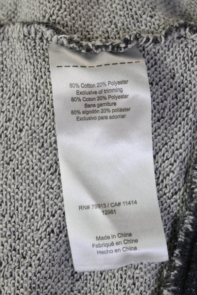 A Pea In The Pod Women Pullover Sweatshirt Dark Gray Quote Maternity Size M
