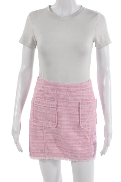 BB Dakota Women Square Neck Sleeveless Mini Set Pink 100% Polyester Size S