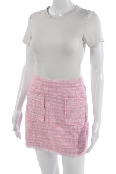 BB Dakota Women Square Neck Sleeveless Mini Set Pink 100% Polyester Size S