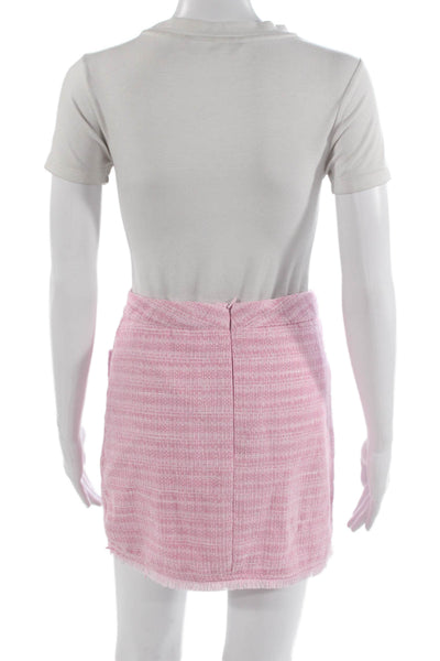 BB Dakota Women Square Neck Sleeveless Mini Set Pink 100% Polyester Size S