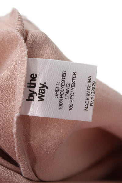 By The Way Womens Beige V-Neck Camisole Sleeveless Rayon Nylon Size XS