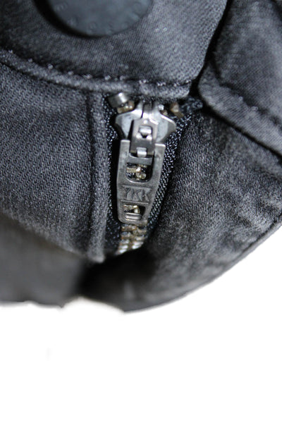 L Agence Womens Dark Gray Ankle Skinny Jeans High Rise Size 30
